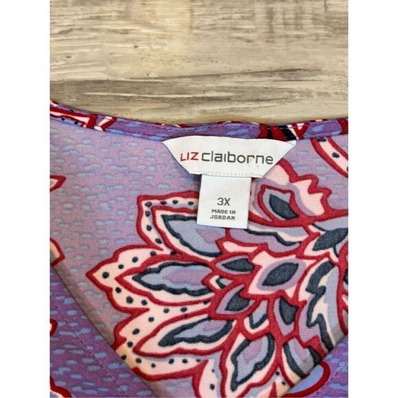 Liz Claiborne plus size blouse size 3X - Picture 8 of 11